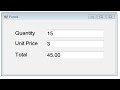Auto Plus Quantity Unit Price in Total Amount VB.NET