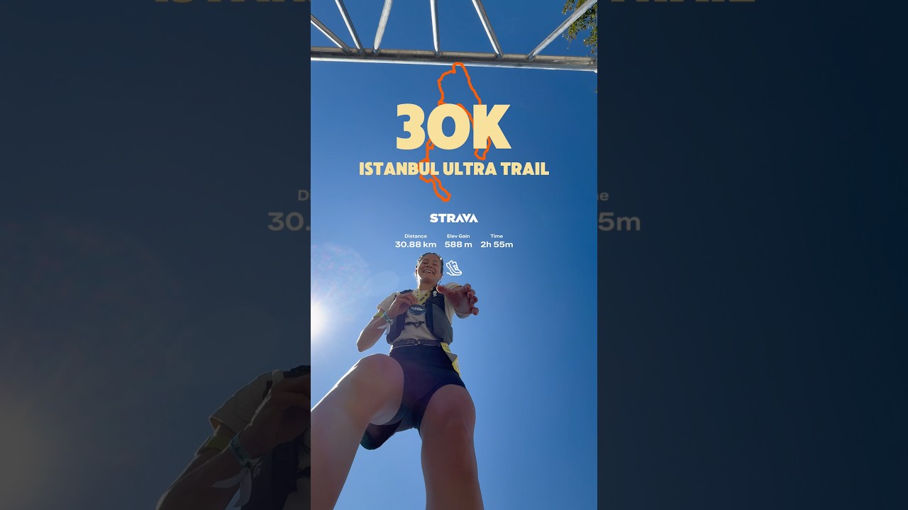 ISTANBUL ULTRA TRAIL 30K 🤩🔥💪 #raceday #running