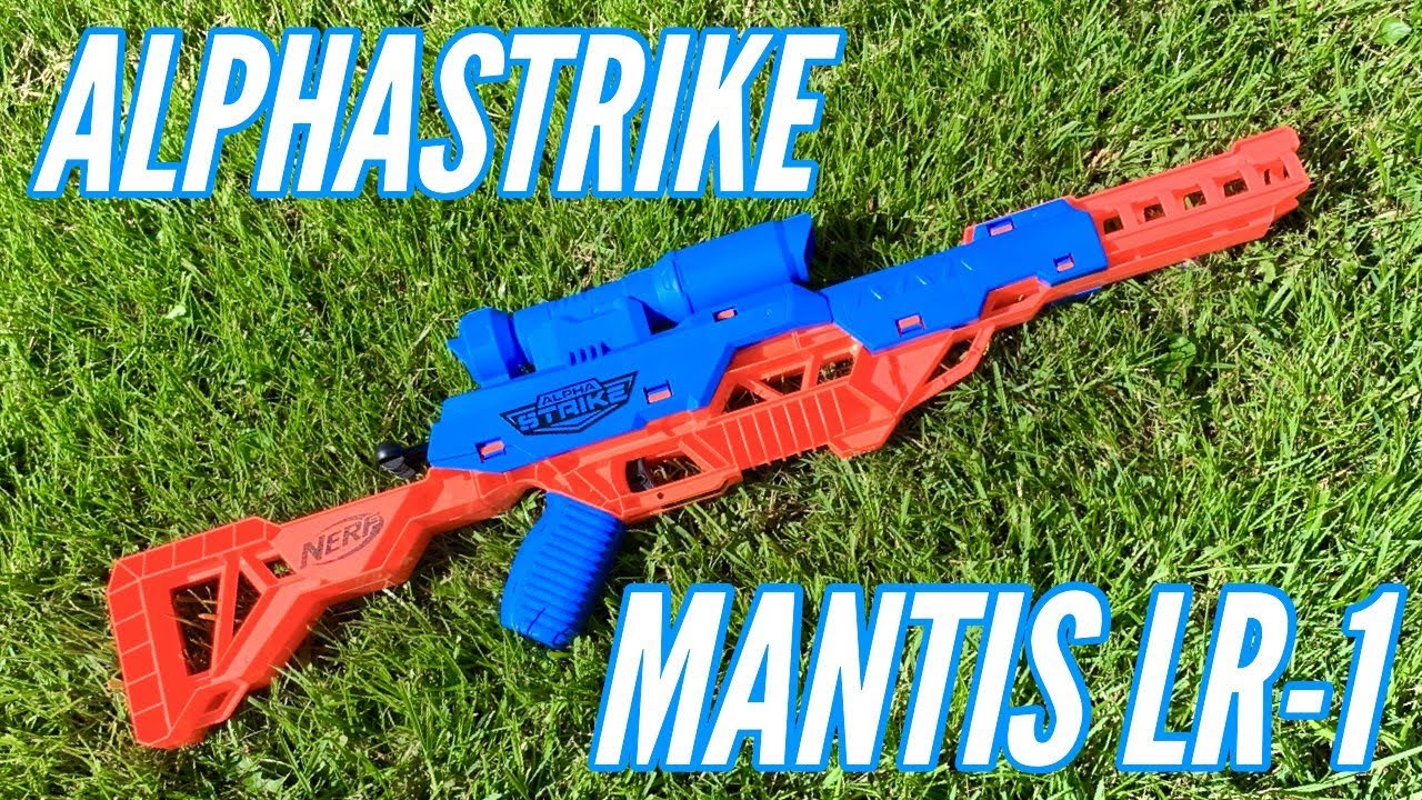 Nerf Lança Dardos Alphastrike Mantis LR-1 F2254 Hasbro na