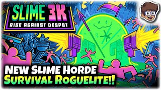 New Giant Slime Horde Survival Roguelite!! | Let's Try Slime 3k: Rise Against Despot | #ad