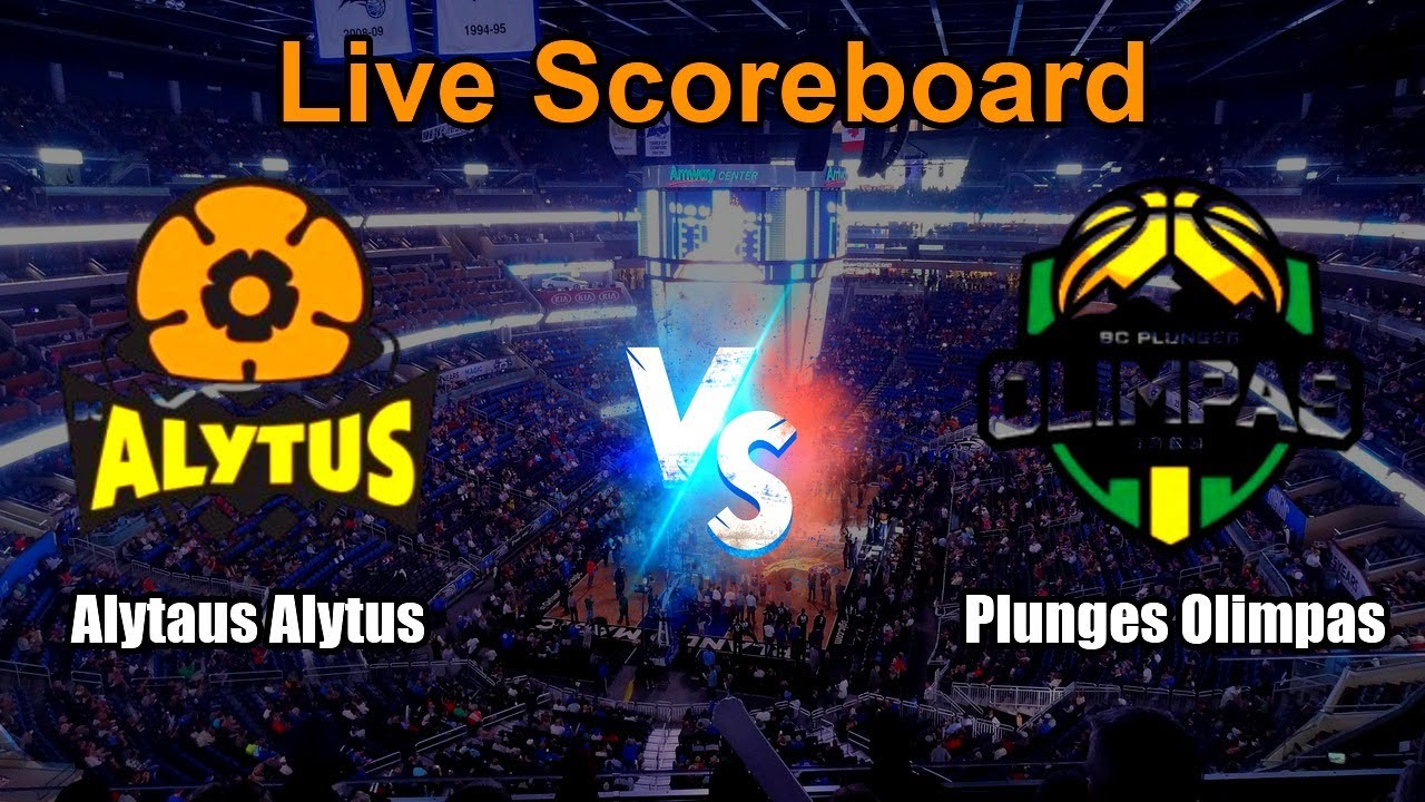 Alytaus Alytus vs Plunges Olimpas Live Score - Lithuania Nacionaline Krepsinio Lyga