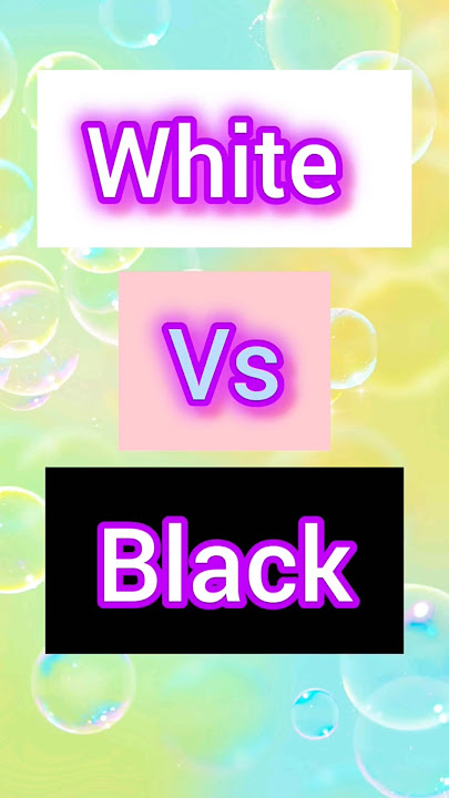 select your favorite colours #white ⚪#vs #black ⚫#viral #trending #feedshorts