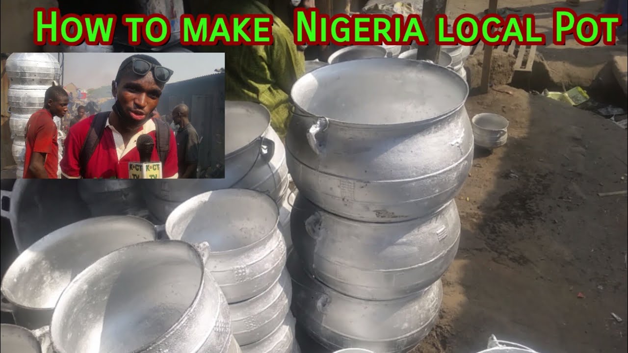 Inside Nigeria local aluminium Pot factory/How is local aluminium pot