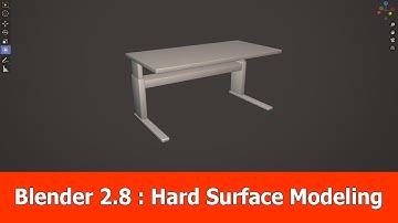 Blender 2.8 Hard Surface Modeling Basics for Beginners