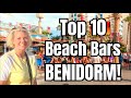 Benidorm  top ten beach front bars