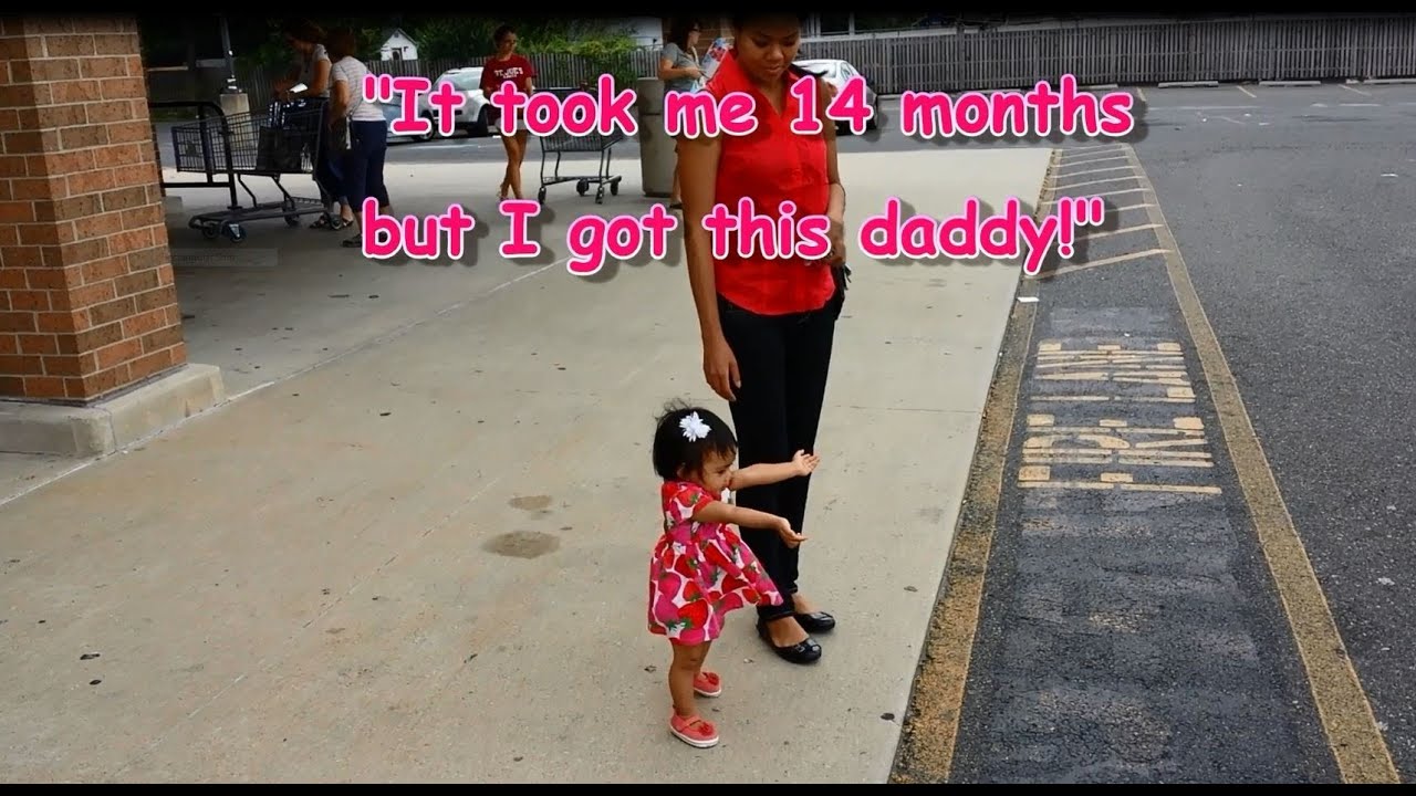 Madison the Late Walker at 14 months! YouTube