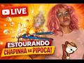 Paty Estourando chapinha na pipoca  Ao vivo live #humor #live #trending #fy #aovivo #emillyvickof