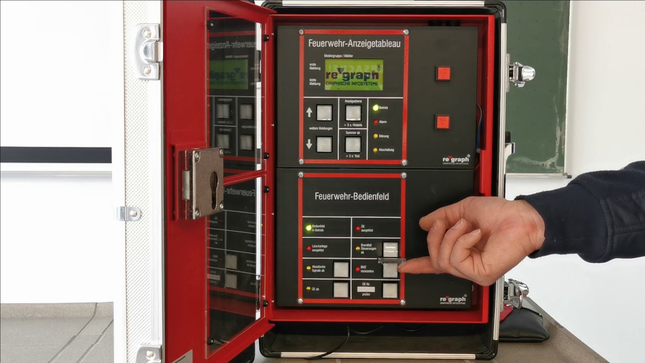 Bedienung - Brandmeldeanlagen - LKR Coburg - YouTube