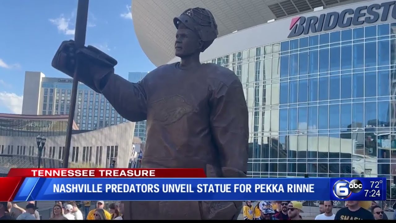 Pekka Rinne Statue Will Solidify his Legacy for the Nashville