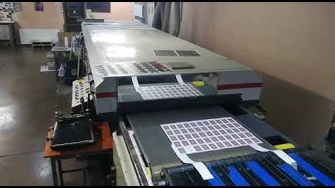 Sakurai SC 102 A Screen printing machine