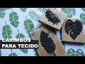 COMO FAZER CARIMBO PARA TECIDO COM ACABAMENTO PROFISSIONAL (FAÇA E VENDA)