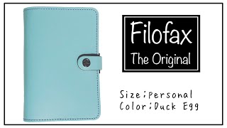 【開封】Filofax オリジナル バイブルサイズ（Dack Egg ／ ミント）