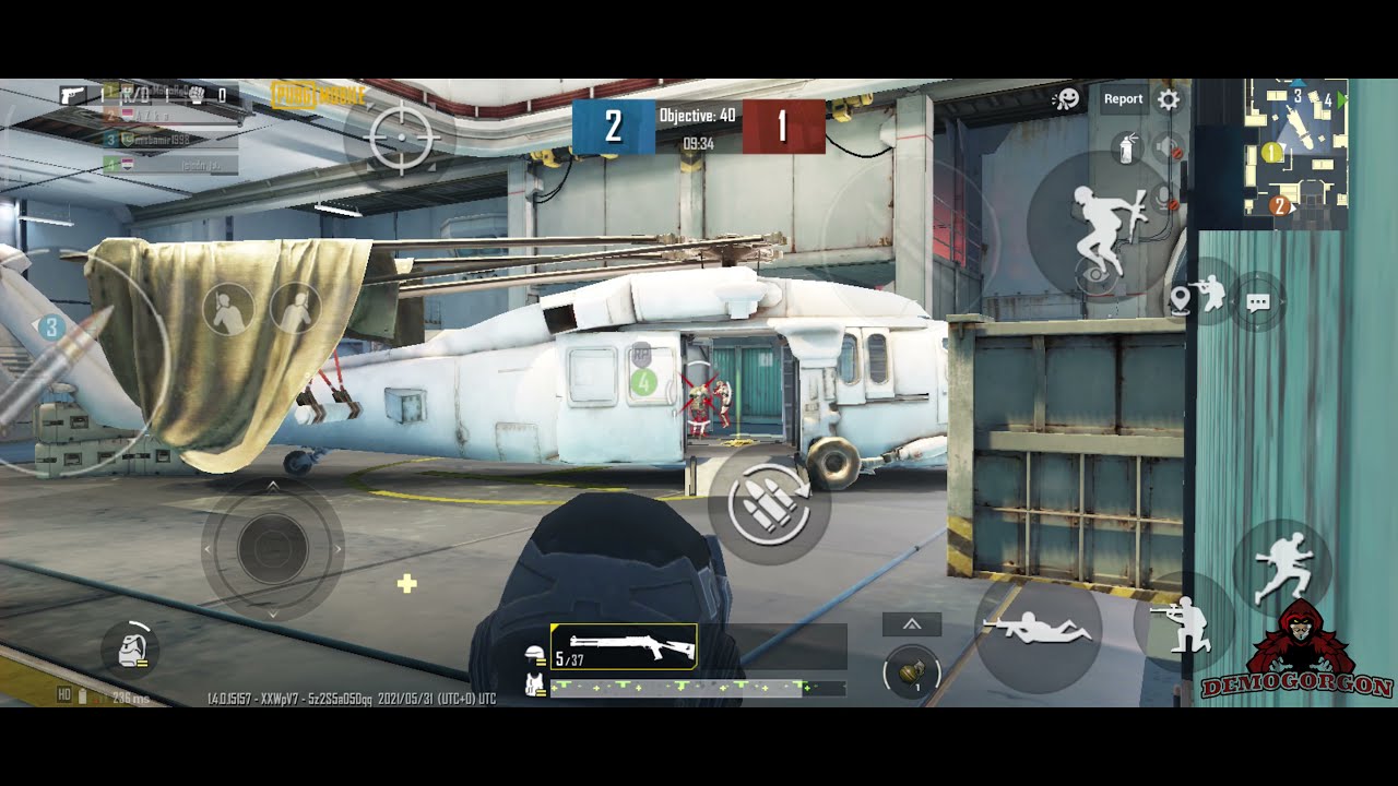 NEW UPDATE HANGAR TDM MAP 🔥 PUBG || DEMOGORGON