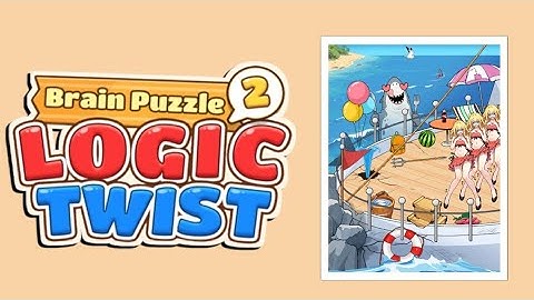 Brain Puzzle 2 Logic Twist Level 21 |Help Them Reached The Island Safely| Walkthrough Solution