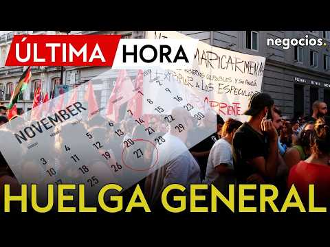 BREAKING NEWS | General strike on November 11: unions call for protest in Spain