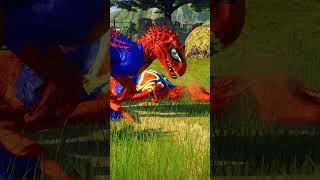 TRex Vs Indominus Rex & Giganotosaurus