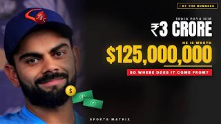 BY THE NUMBERS · Cricket's Richest Man Made 2% Of It Playing Cricket