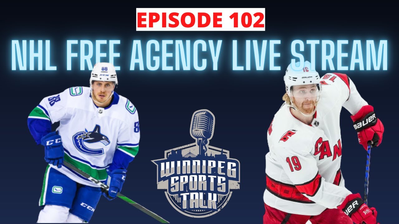 NHL Free Agency Live Stream, Jets acquire Nate Schmidt, Barrie & Hyman
