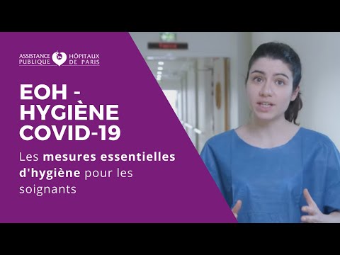 Covid-19, les mesures essentielles d'hygiène pour les soignants Covid-19, les mesures essentielles d'hygiène pour les soignants