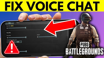 How To Fix PUBG Voice Chat Not Working On Mobile