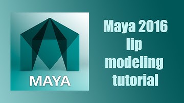 Modeling Human lip in Maya 2016 I FACE MODELING PART 02
