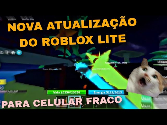 NOVA ATUALIZAÇÃO DO ROBLOX LITE PARA CELULAR FRACO  DOWNLOAD ROBLOX LITE  ATUALIZADO MEDIAFIRE 