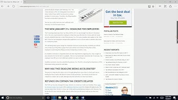 When Do W2 Forms Come Out?