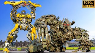 Transformers: The Last Knight - Bumblebee vs Megatron Fight Scene | Paramount Pictures [HD]
