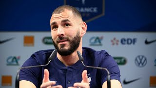 Benzema Interview, Conférence de Presse Equipe de France, Benzema Equipe de France.