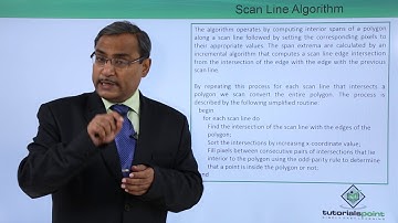Polygon Filling Scan Line Algorithm