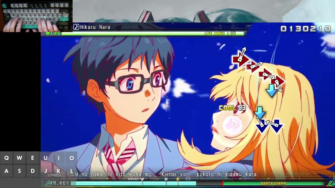 Project DIVA MegaMix+ #9.5i | Hikaru Nara - Your Lie in April OP | HARD/Perfect