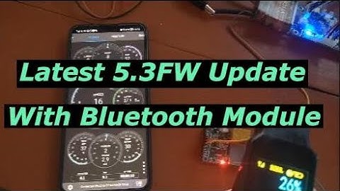 5.3 Firmware Update on Maytech SUPERFOC6.8 Controller via Bluetooth Module