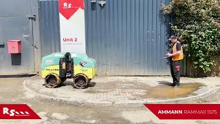 AMMANN RAMMAX 1575 - TRENCH ROLLER - RS MACHINERY HIRE AND SALE