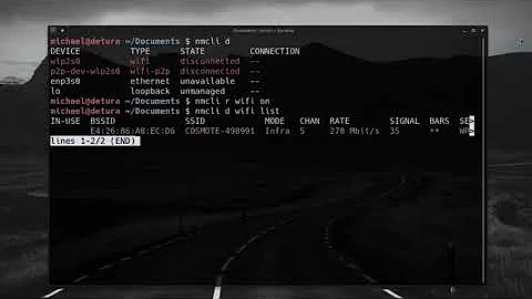 How to connect to WiFi using NetworkManager in Arch Linux