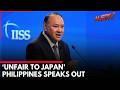 Philippine Defence Secretary Says Militarism Charge Against Japan "Unfair" | China Vs Japan