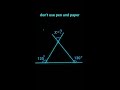 90% Fail This Simple Looking Triangle Puzzle Mentally! 🧐 Can You?