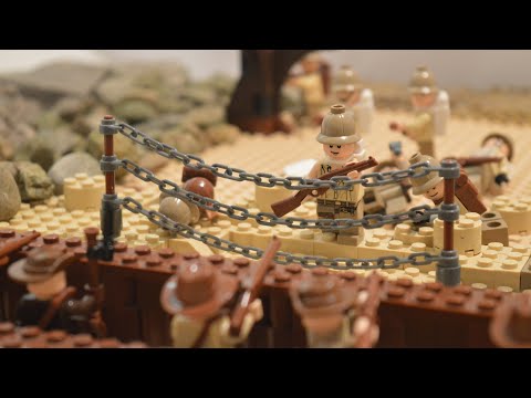 Lego II. Boer Savaşı Magersfontein Savaşı stop motion