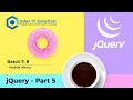 jQuery - Mobile Menu | Part 5  | Batch 7, 8 | Coder IT Solution