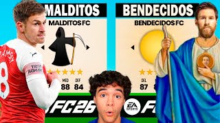 ¡JUGADORES MALDITOS vs JUGADORES BENDECIDOS!