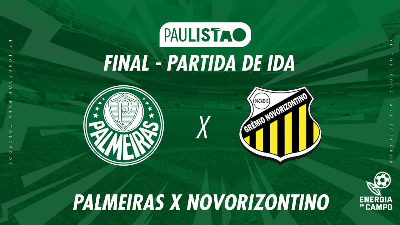 PALMEIRAS X NOVORIZONTINO - 04/03/2026 - PAULISTÃO - AO VIVO