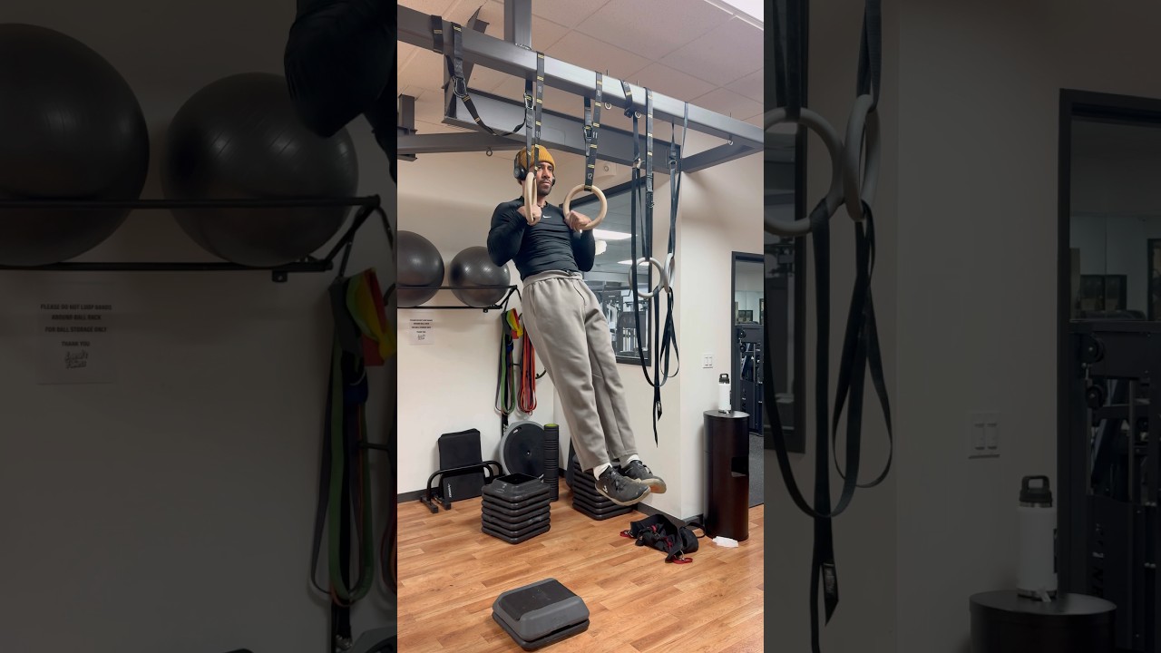 5 ring pull ups x 3 ring muscle ups