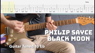 Philip Sayce - Black Moon - Cover / Lesson full TABS in description