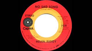 1971 Helen Reddy - No Sad Song