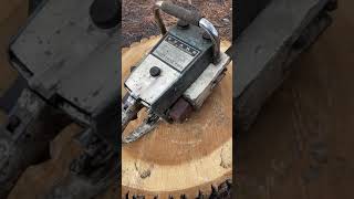 Sears vintage chainsaw, Sears ah58 direct drive chainsaw overview video