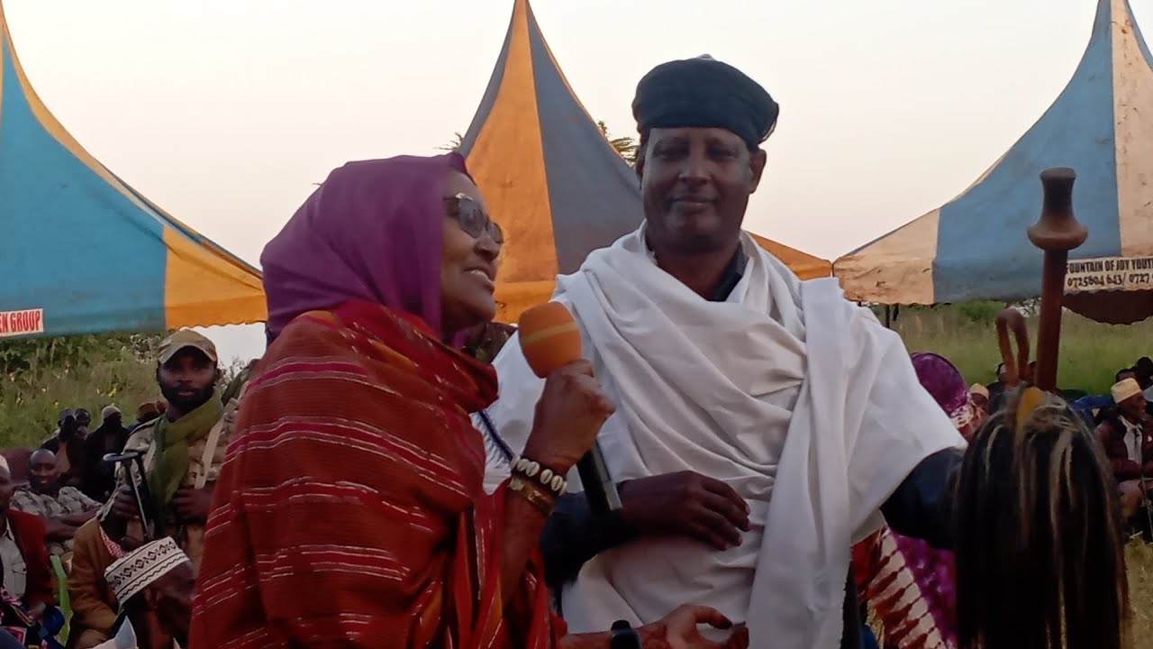 Dido Raso MP DIDO ALI RASO INTRODUCING HIS FIRST LADY TO WANANCHI AT KUBI DIBAYU ...