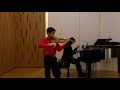 Tchaikovsky violin concerto in d major 1st mvt  ayaan ahmad