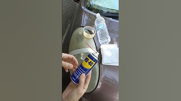 Headlight Restoration using WD-40