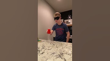 This Man Has a SIXTH SENSE 🤯 (Dice Stacking Skillz 4.0 😁) #shorts #trickshot #trickshots