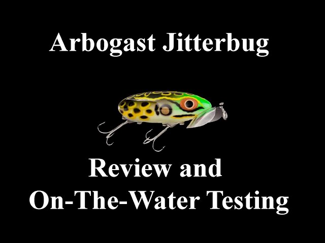Arbogast Jitterbug Lure for Topwater Bass 