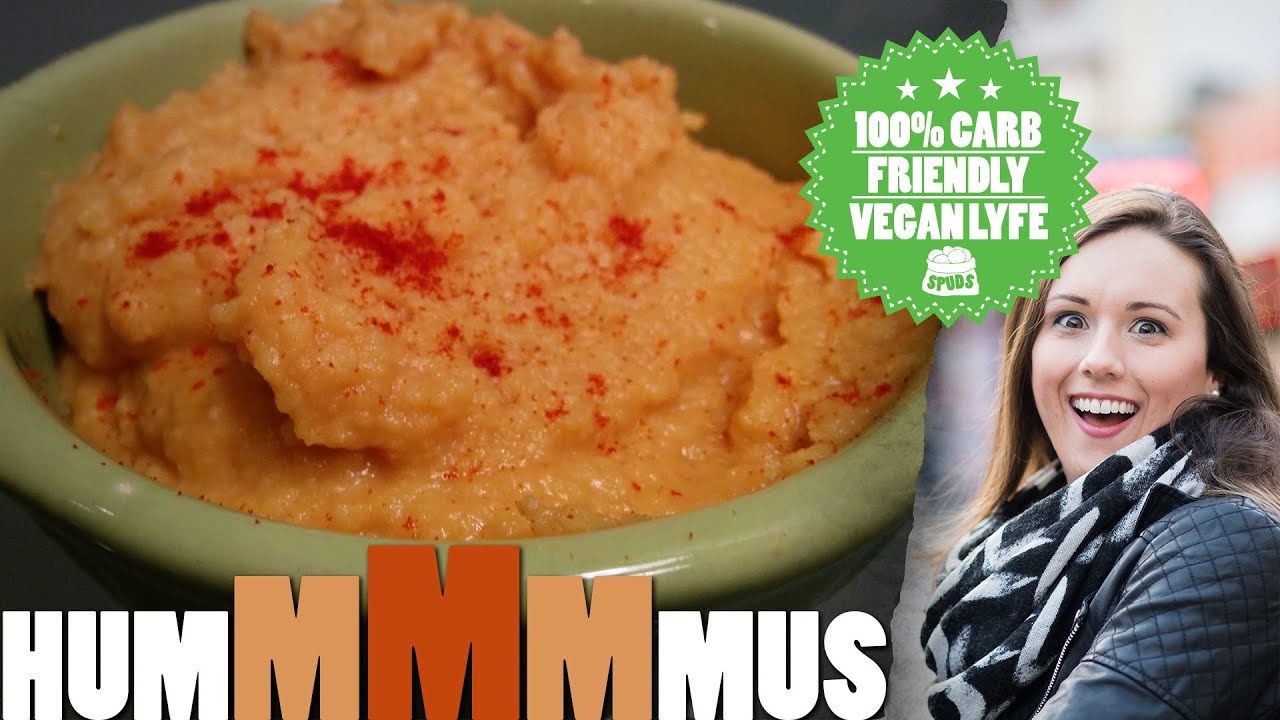 Smokey Spicy Hummus (High Carb Low Fat Vegan) YouTube